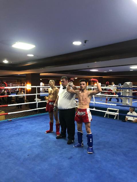 Kick boksta Türkiye şampiyonasında büyük başarı