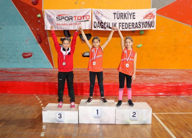 Trabzon'da Spor Tırmanış şampiyonası tamamlandı