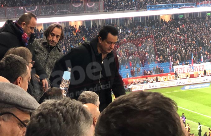Acun Ilıcalı Trabzonspor Fenerbahçe maçında