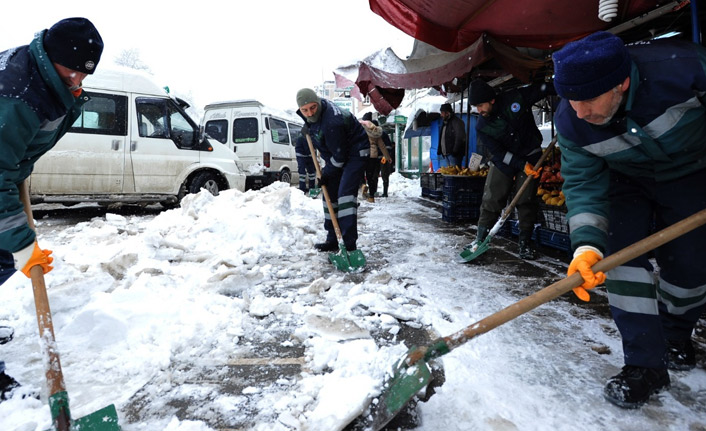 Trabzon Büyükşehir Belediyesi'nden buzlanma uyarısı