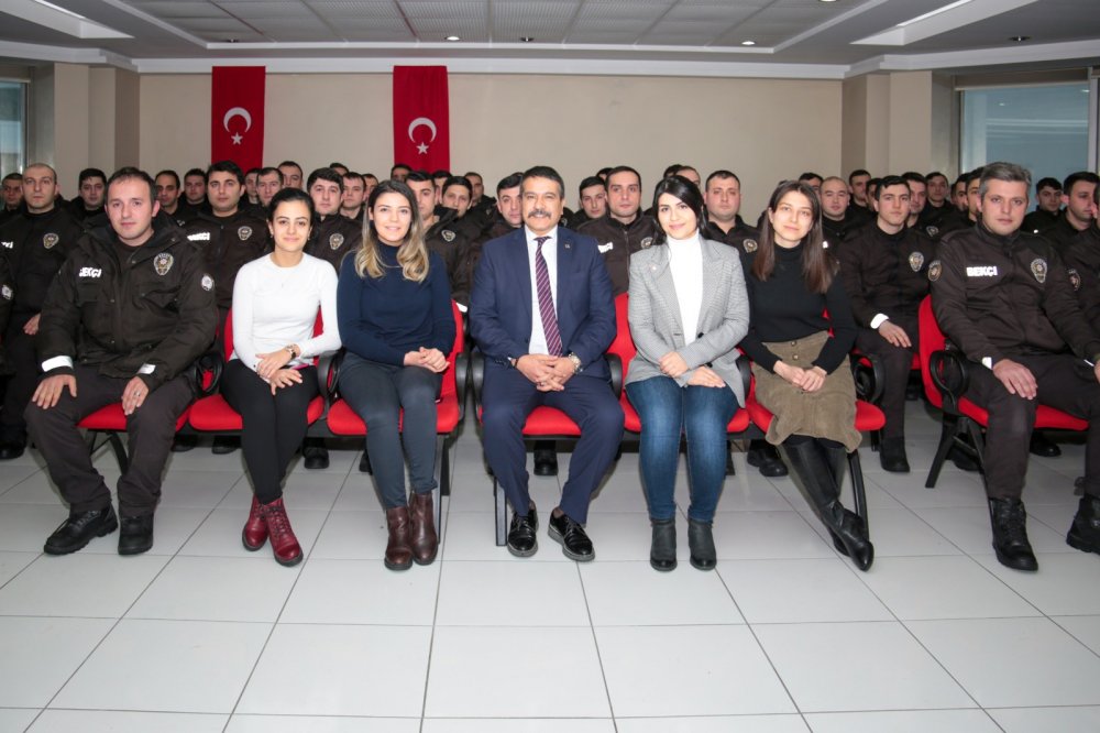 Trabzon'da bekçilere bağımlılık eğitimi