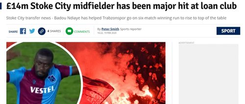 Trabzonspor'un yeni yıldızı İngiliz medyasında gündemde
