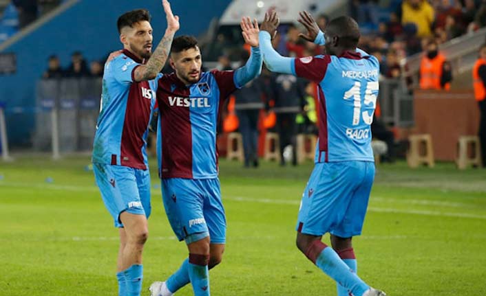 Trabzonspor deplasmanda da zirvede