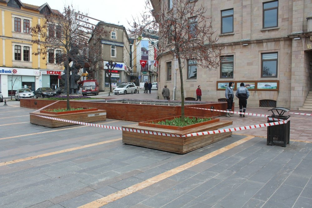 Giresun'da meydan vatandaşlara kapatıldı