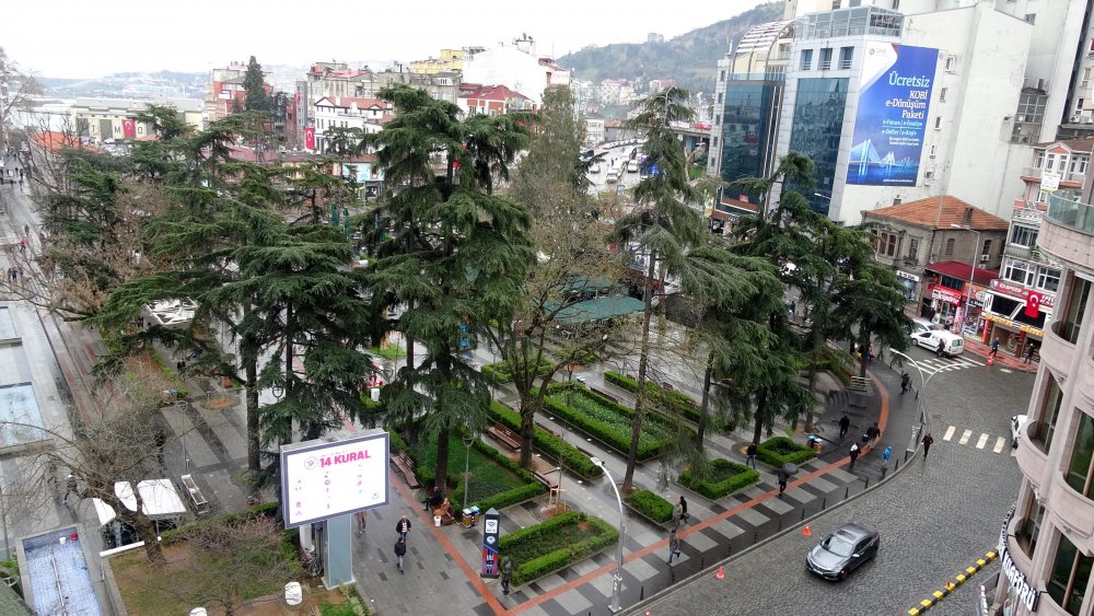 Trabzon'da evde kal çağrısı yüzde 60 düşürdü