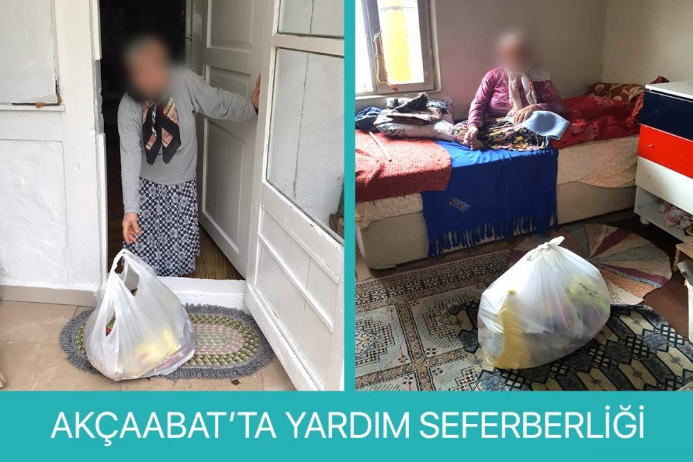 Akçaabat Belediyesi halkın yanında