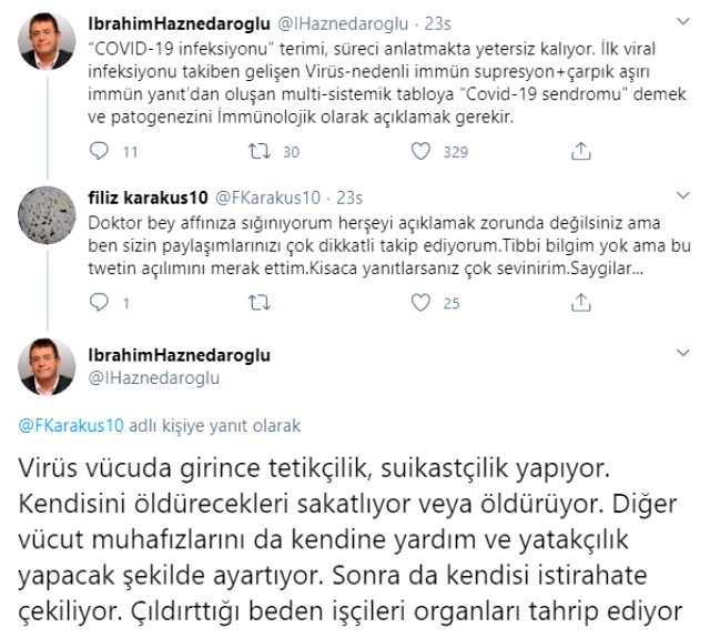 Koronavirüsün insanlara etkisini bakın nasıl anlattı! 