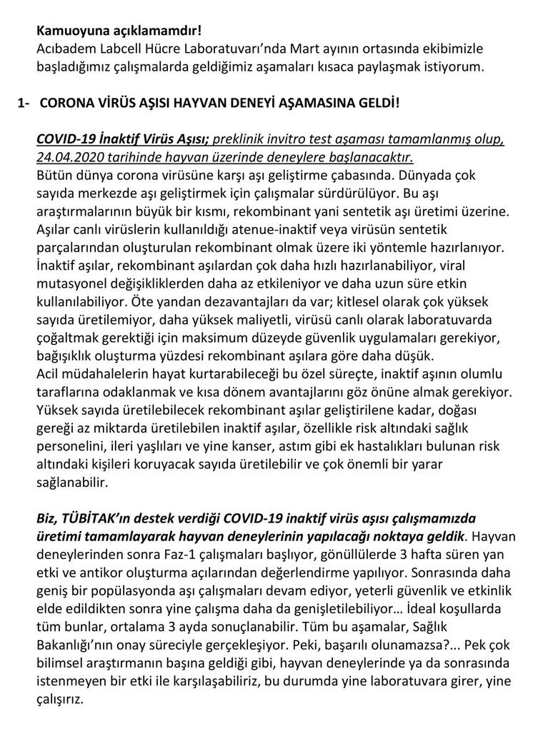 Ercüment Ovalı koronavirüsün görüntüsünü paylaştı! Covid-19 aşısında önemli adım