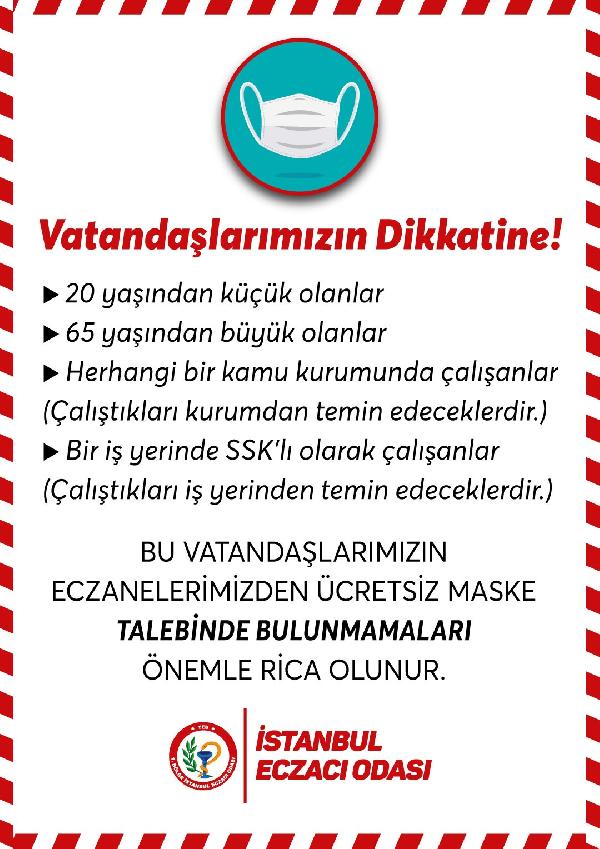 Ücretsiz maske dağıtımıyla ilgili önemli gelişme