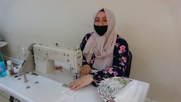 Trabzon’da tıbbi maske seferberliği sürüyor