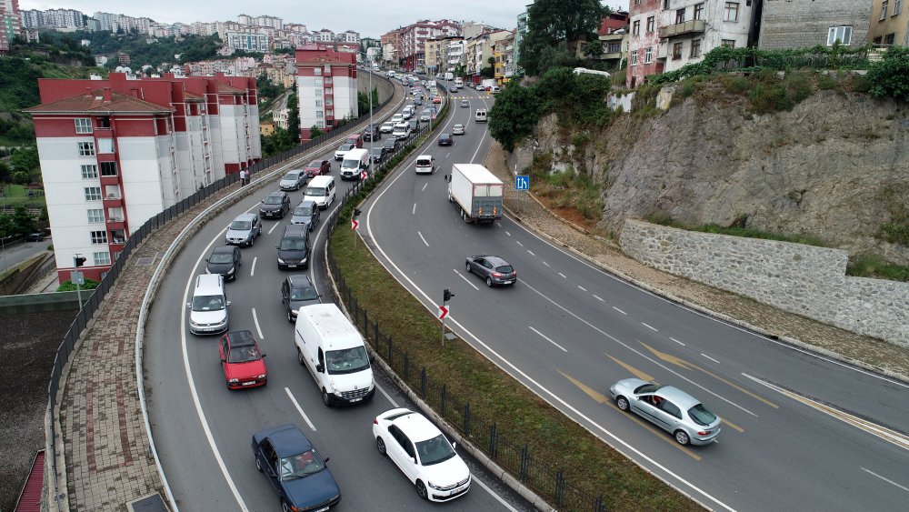 Trabzon'da yks yoğunluğu