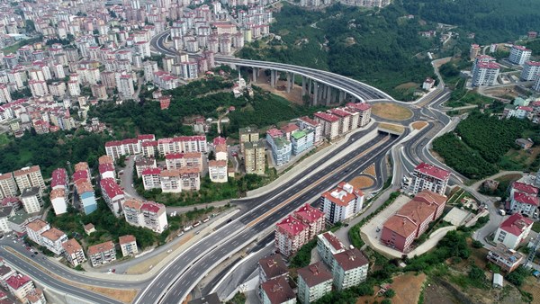Trabzon'da Kanuni Bulvar Projesi trafiği rahatlattı