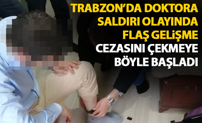 Trabzon'da doktora oksijen tüpüyle saldırmıştı! Yargılamasına başlandı