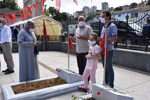 Trabzon'da 15 Temmuz şehitleri unutulmadı