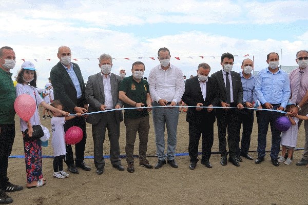Trabzon'da plaj ve su sporları sahalarının açılış yapıldı