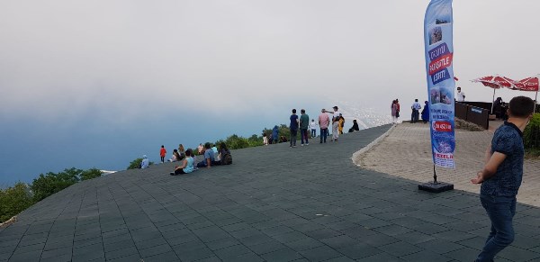 Ordu’da yamaç paraşütü için pist yapıldı