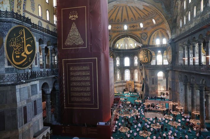 Ayasofya-i Kebir Cami-inde ilk namaz