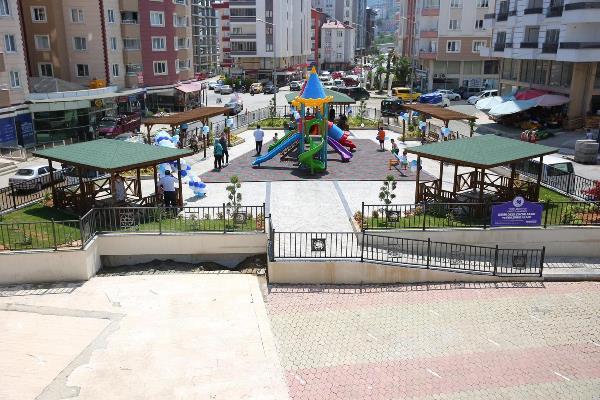 Yomra'da bir park daha açıldı