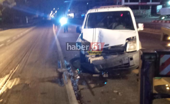 Trabzon'da kaza: 2 yaralı