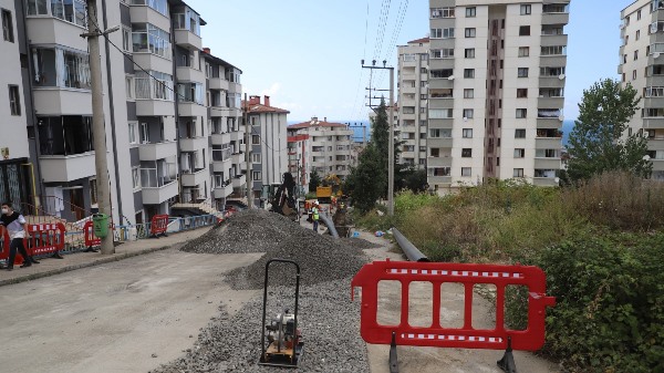 Trabzon'da tarihi altyapı projesine ilk kazma