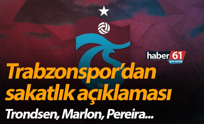 Trabzonspor’da Trondsen’den kötü haber! 6 Ay yok