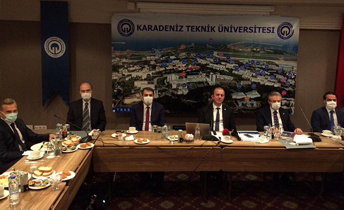 KTÜ Rektörü Çuvalcı basın toplantısı düzenledi: Trabzonspor ile beraber en büyük markayız
