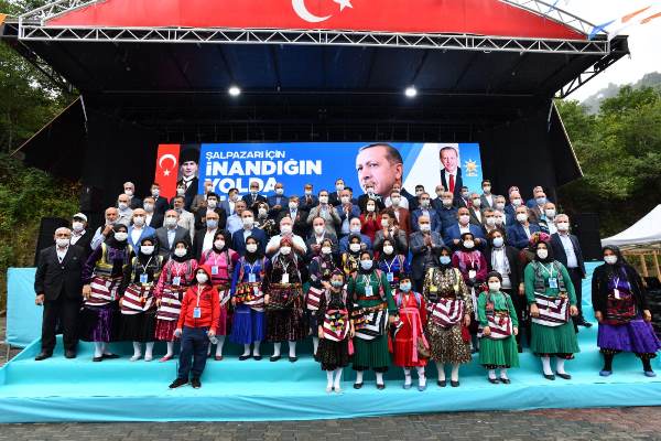 AK Parti Şalpazarı İlçe kongresi yapıldı