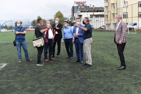 Sporcu Yetiştirme Daire Başkanı Çebi, Trabzon'da incelemelerde bulundu
