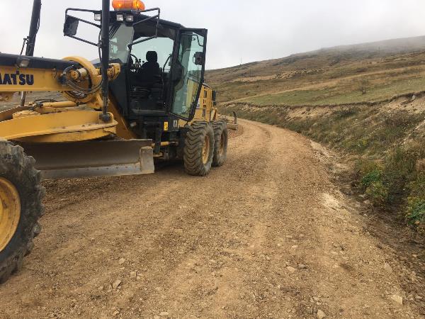 Trabzon'da Büyükşehir'den yol çalışmaları