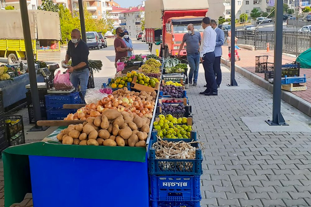 Trabzon'da iki mahalleye kapalı pazar yeri