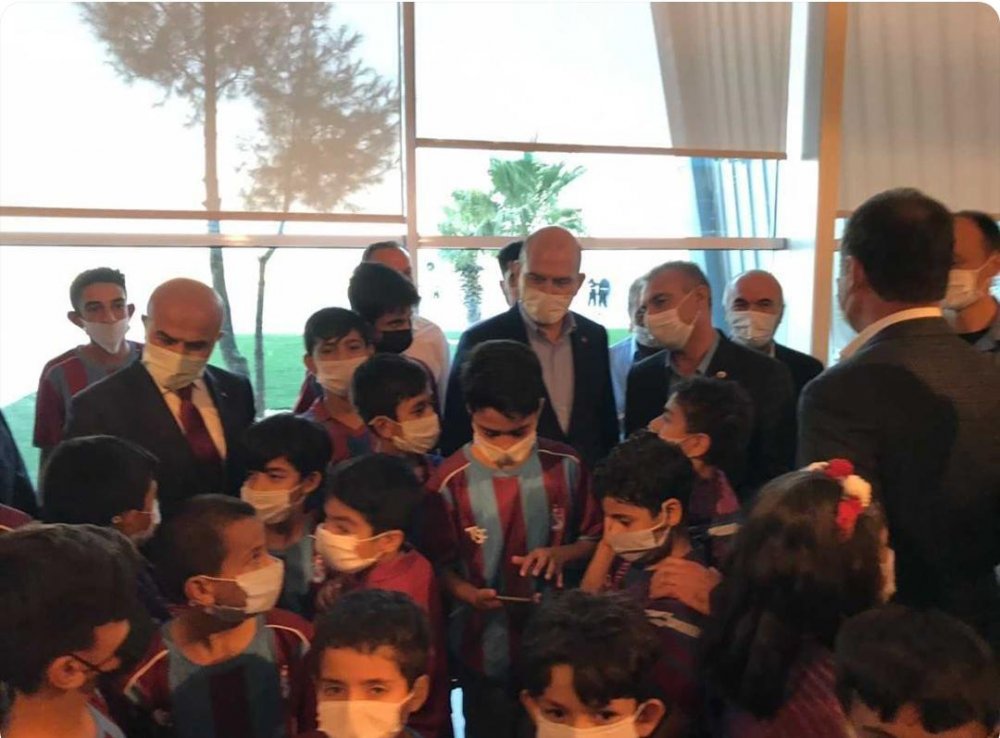 Bakan Soylu'dan Mardinli çocuklara Trabzon sözü