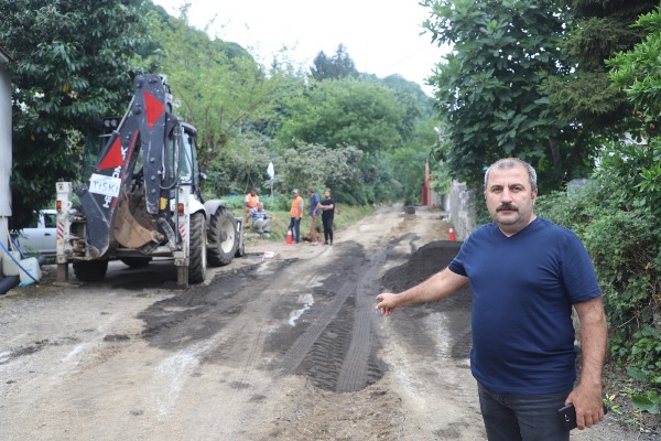 Trabzon’da muhtardan örnek davranış! Mahallenin suyunu komşuları ile paylaştı