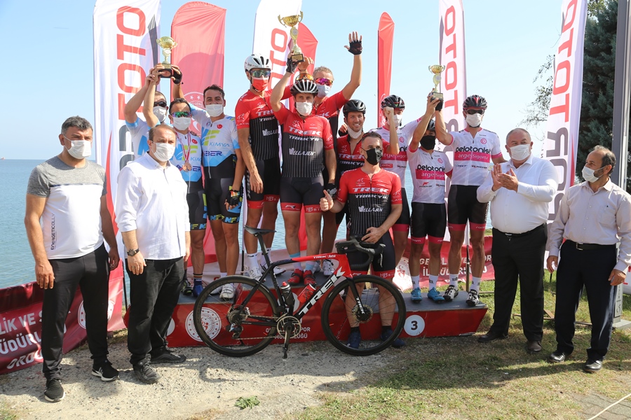 Ordu'da Türkiye Yol Bisikleti Şampiyonası sona erdi