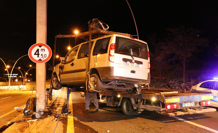 Ankara’da trafik kazası