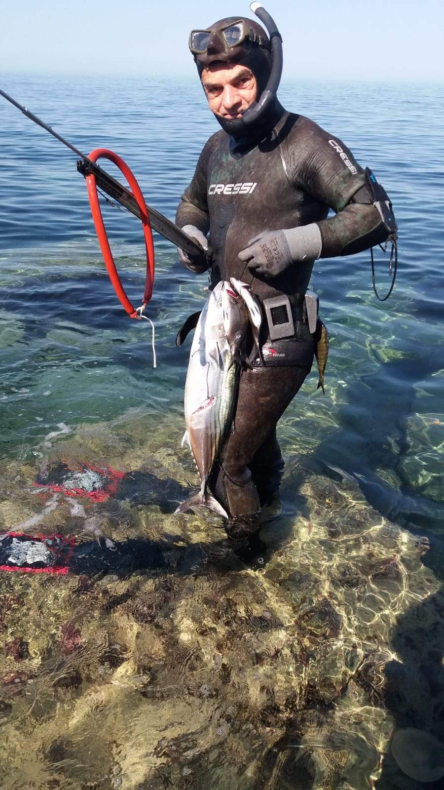 Trabzon'da amatör balıkçının sevinci! Bakın ne yakaladı