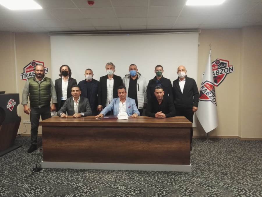 Hekimoğlu Trabzon Osman Özköylü ile sözleşme imzaladı 
