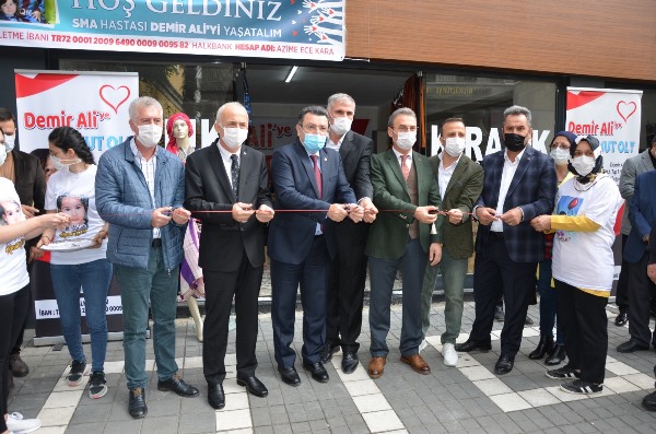 Trabzon’da Demir Ali için umut dükkanı açıldı
