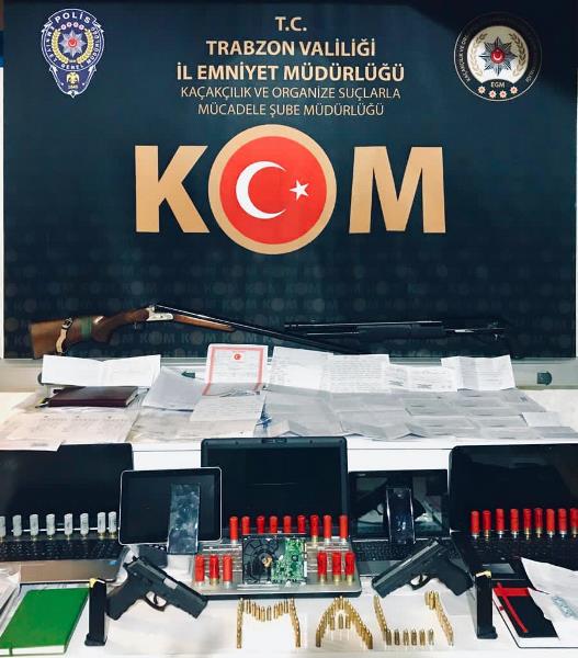 Trabzon’da şafak operasyonu! 8 gözaltı