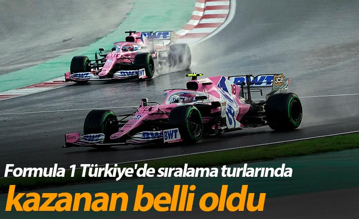 Formula 1 Türkiye Grand Prix'si başladı