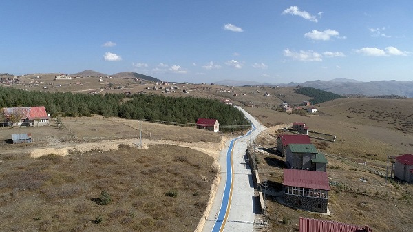 Ordu'nun Çambaşı Yaylası'na bisiklet yolu yapılıyor