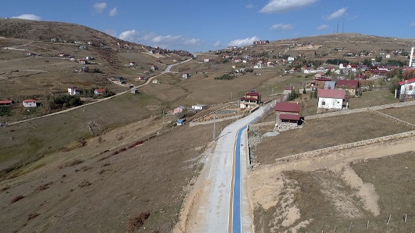 Ordu'nun Çambaşı Yaylası'na bisiklet yolu yapılıyor