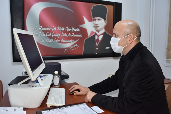 Trabzon'da Kovid-19'u yenen okul müdüründen 