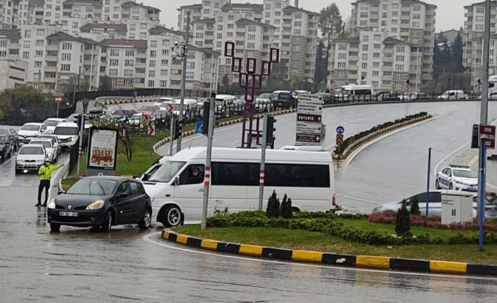 Trabzon’da trafik