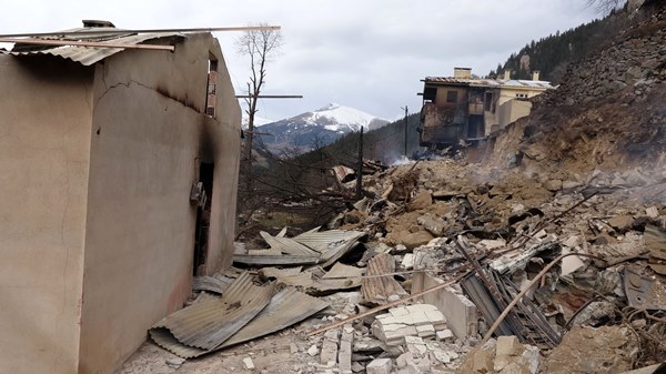 Rize’de 10 evin kullanılamaz hale geldiği yangının çıkış nedeni belli oldu