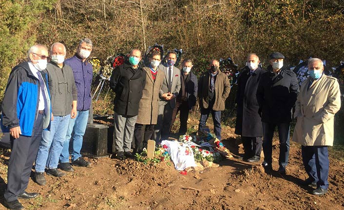 Trabzonspor kurullarından Sümer'in mezarına ziyaret