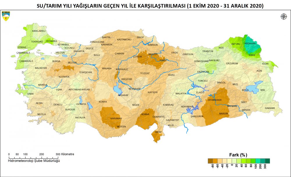 2020'de ekstrem sıcaklıkta artış, yağışlarda düşüş rekoru! Trabzon hariç...