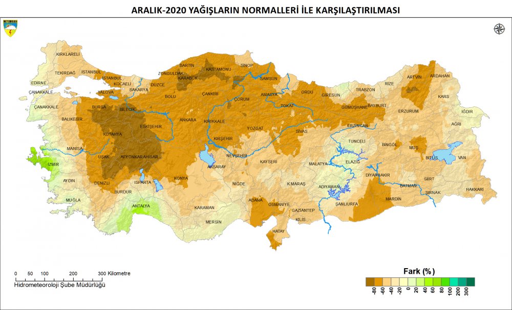 2020'de ekstrem sıcaklıkta artış, yağışlarda düşüş rekoru! Trabzon hariç...