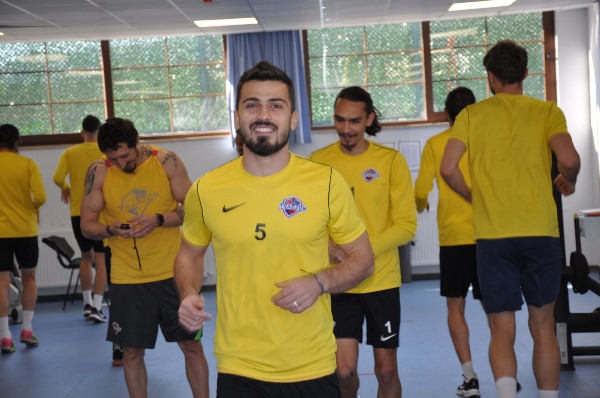 Hekimoğlu Trabzon’da sabah antrenmanı