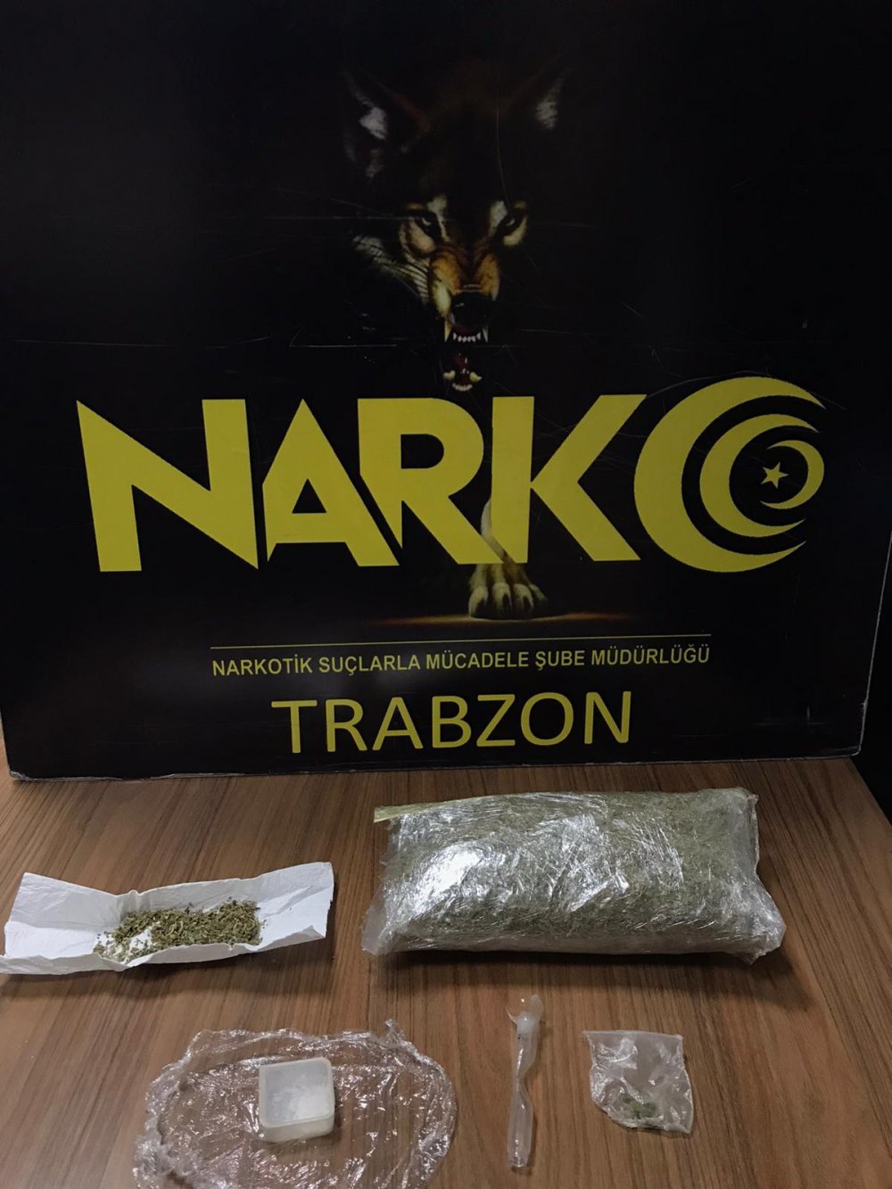 Trabzon’da uyuşturucu operasyonu! Atlastan kaçamadılar