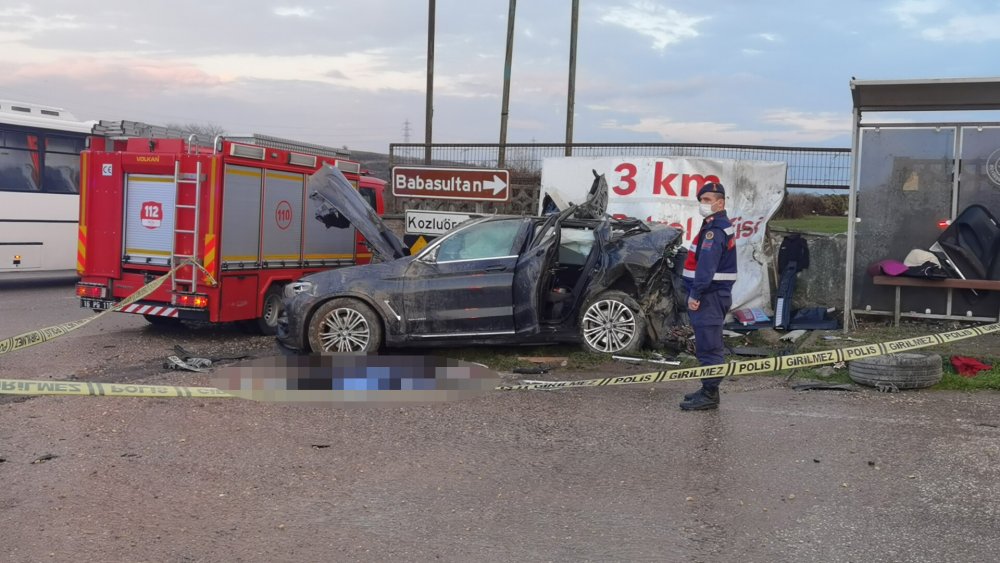 Trabzonlu iş insanı kaza kurbanı! Takla atıp 50 metre sürüklendi...